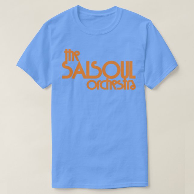 Salown Orchestra Retro Music Fläkt Design T Shirt (Design framsida)