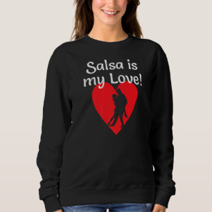 Salsa är min Kärlek Salsa Rueda Internationell Dan T Shirt