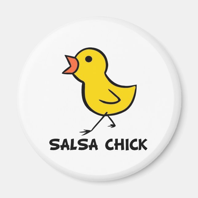 Salsa Chick Magnet (Framsidan)