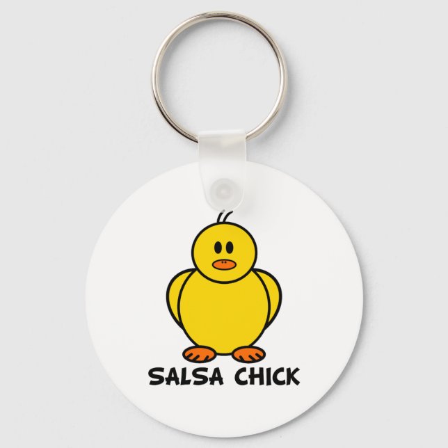 Salsa Chick Nyckelring (Framsida)