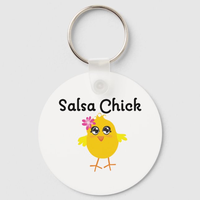 Salsa Chick Nyckelring (Framsida)