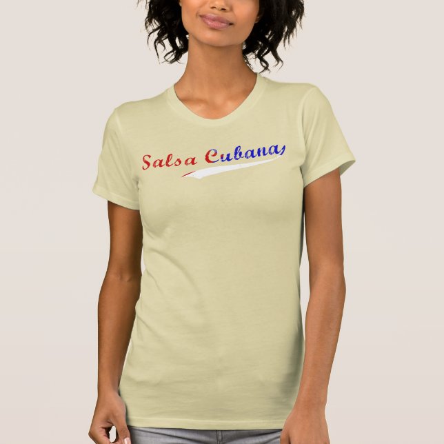 Salsa Cubana Dance Shirt Tröja (Framsida)