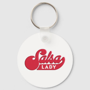 Salsa-Dam Nyckelring