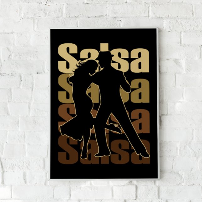 Salsa Dance for a Latin Music Dance Salsa Poster (Skapare uppladdad)
