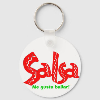 Salsa Dance Logotyp Products! Nyckelring