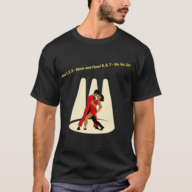 Salsa Dance T shirt (Framsida)