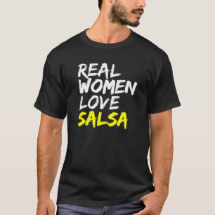 Salsa Dancer Dance Partner Women Kärlek Salsa T Shirt