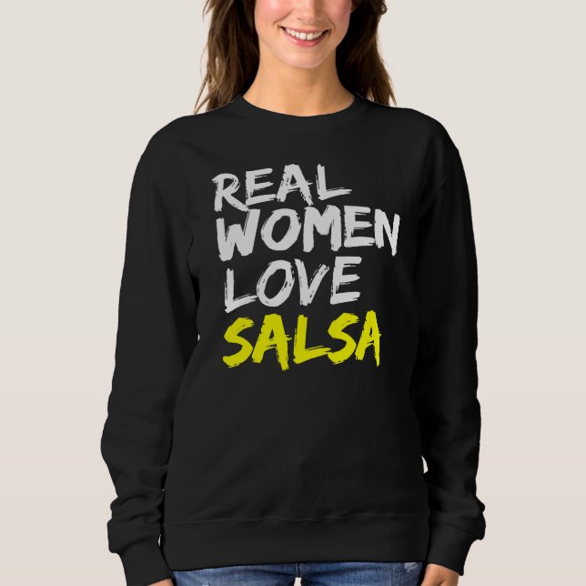 Salsa Dancer Dance Partner Women Kärlek Salsa T Shirt (Framsida)