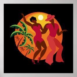 Salsa Dancer Series 1 Poster Lg.