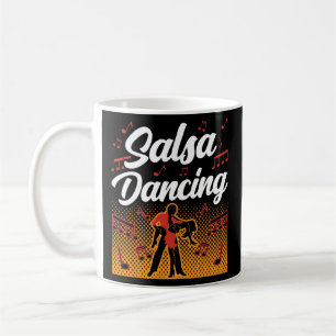 Salsa Dancing Dance Dancer Latin  Kaffemugg