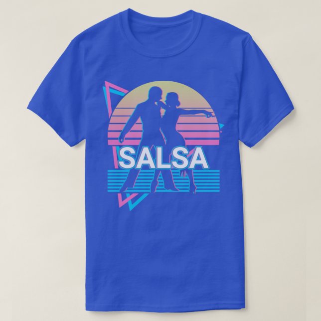 Salsa Dancing Salsa Dancer Retro Gift T Shirt (Design framsida)