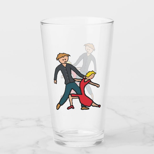 Salsa Dans Glaskopp (Framsida)