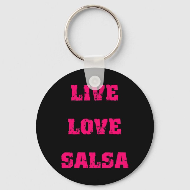 Salsa dans nyckelring (Framsida)