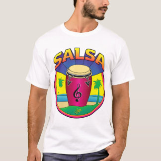 SALSA DRUM-3 T-SHIRT