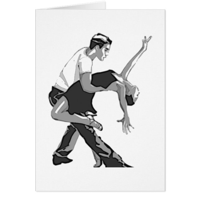 Salsa Hälsningskort (Framsidan)