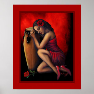 Salsa Heartslag Poster