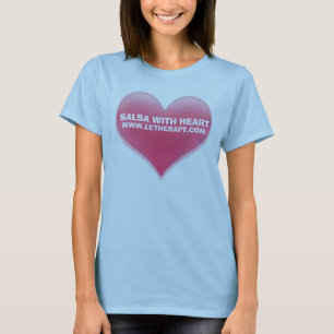 SALSA MED HJÄRTAT-TRÖJA, WWW.LETHERAPY.COM T SHIRT