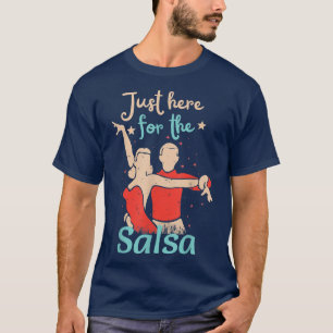 Salsa Music Dancing Dance Älskare Latin Dance Art T Shirt