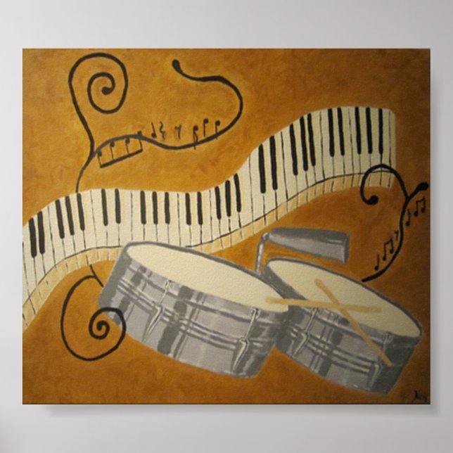 Salsa Music Poster (Framsidan)