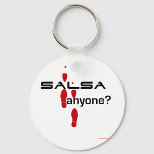 Salsa någon? nyckelring