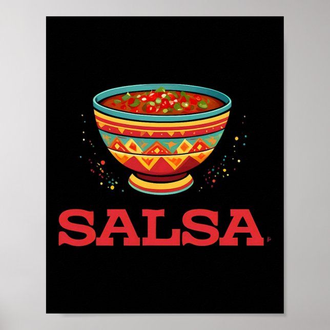 Salsa och Chip matchande par Halloween-dräkt Poster (Framsidan)