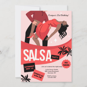 Salsa Party Inbjudningar
