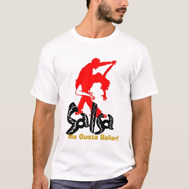 Salsa Rouge T Shirt! Tee (Framsida)