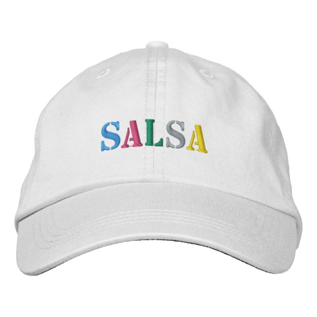 SALSA-tak Broderad Keps (Framsida)