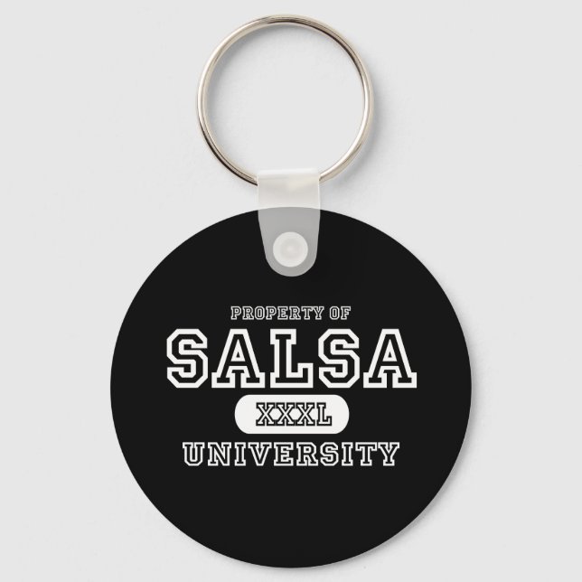 Salsa Universiteten Mörk Nyckelring (Framsida)