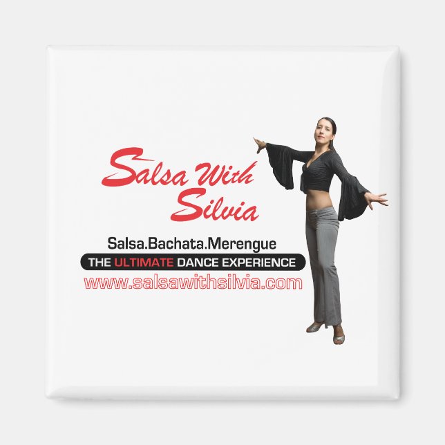 Salsa with Silvia Magnet (Framsidan)