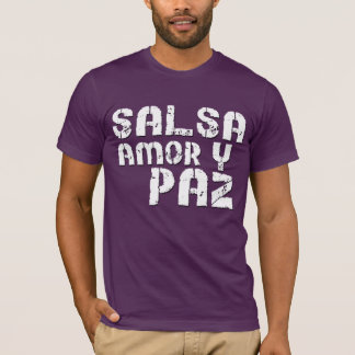 Salsakärlek y Paz T-shirt