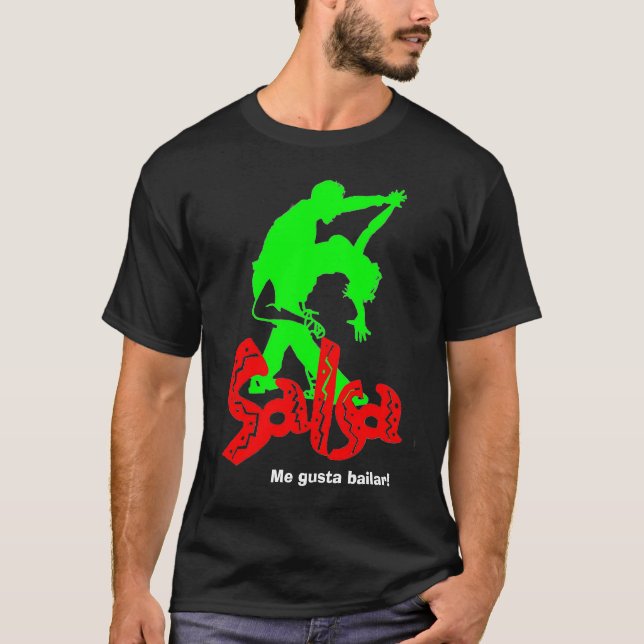 Salsamanar T! T-shirt (Framsida)
