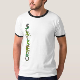 SALSERO-T-tröja med dans kopplar ihop i stället T-shirt