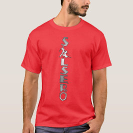 SALSERO-T-tröja med dans kopplar ihop i stället Tee Shirt