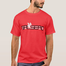 SALSERO-T-tröja med dans kopplar ihop T-shirt