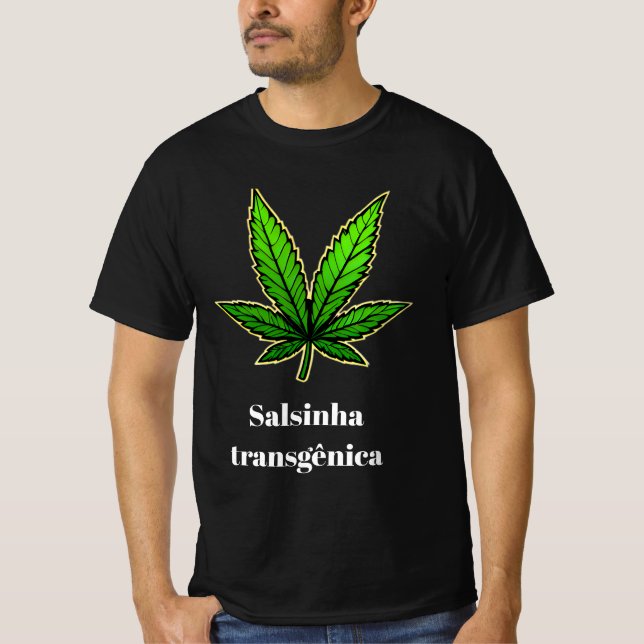 Salsinha transgênica t shirt (Framsida)