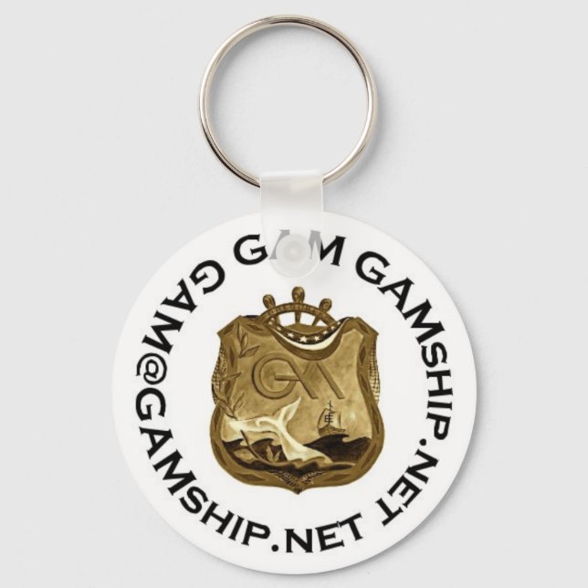 sälsvart guld nyckelring (Framsida)