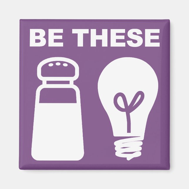 Salt and Light Christian Fridge Magnet (Framsidan)