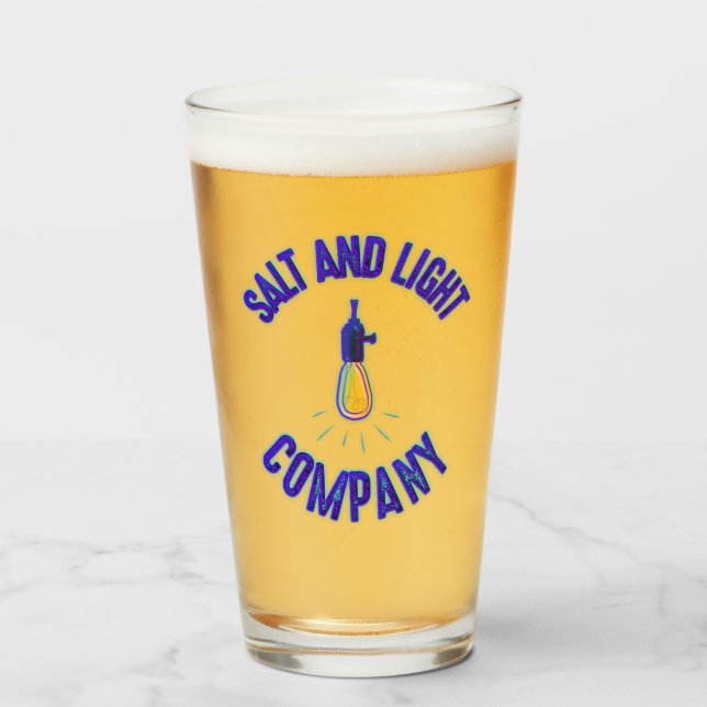 Salt and Light Company Dricksglas Glaskopp (Framsida fylld)