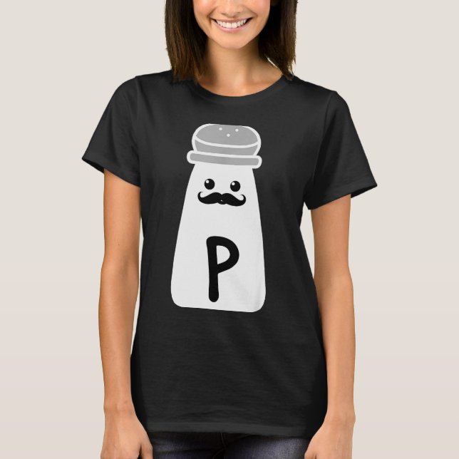 Salt And Pepper Halloween Costumes  T Shirt (Framsida)