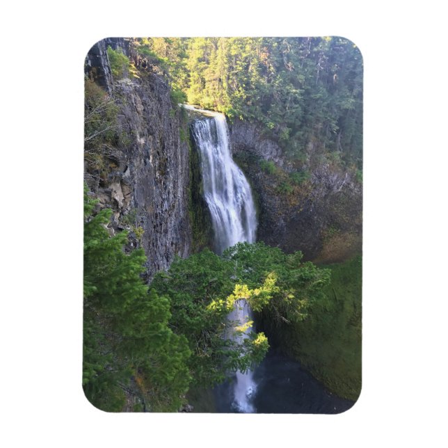 Salt Bäck Falls, Oregon Magnet (Vertikal)