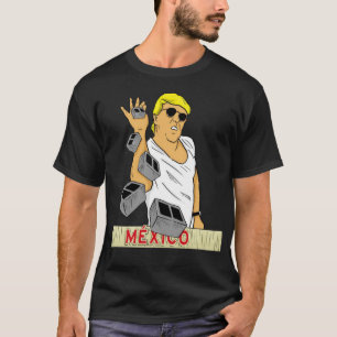 Salt Bae Mexiko US Gräns Wall 2020 E T Shirt