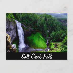 Salt Creek Falls, Oregon Vykort