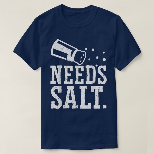 Salt Culinary Gangster Cooking Master Chef C T Shirt (Design framsida)