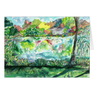 Salt damm - Falmouth, MORSOR. förhöjt Hälsningskort