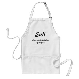 Salt förkläde