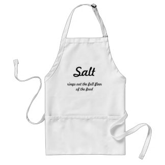 Salt förkläde