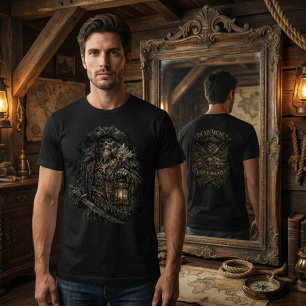 Salt-Försktad Kapten T-Shirt – Döda Män Skryter In