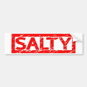 Salt frimärke bildekal