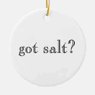 salt har? -/gotlimefrukt? prydnad julgransprydnad keramik